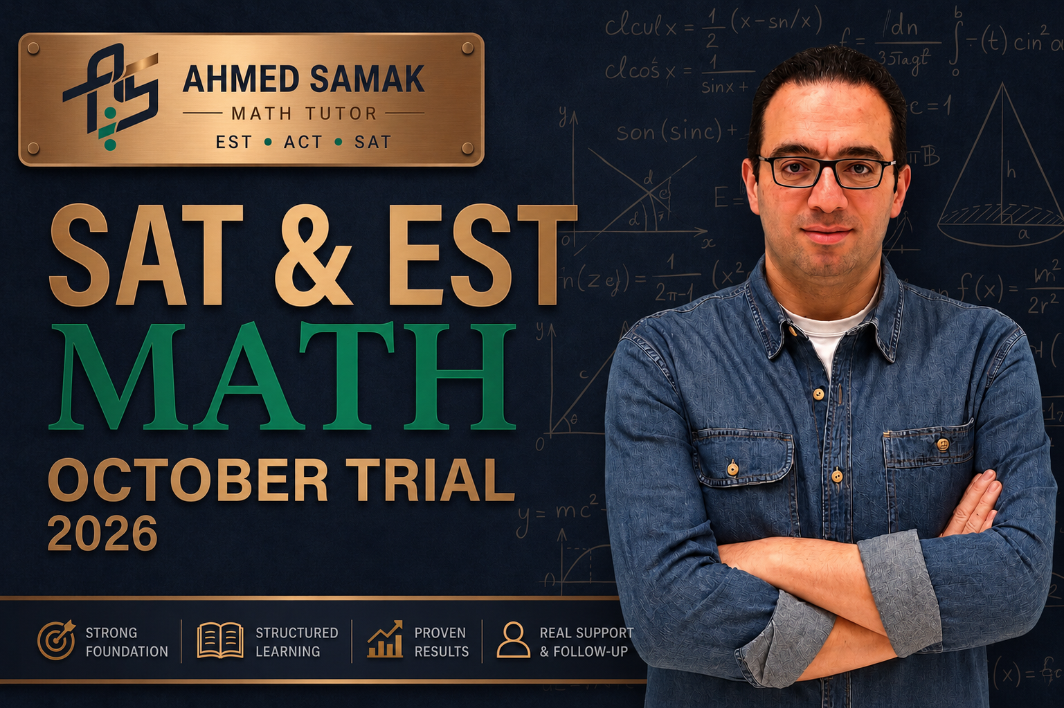 SAT / EST Math Foundation Program (October 2026 – Trail)